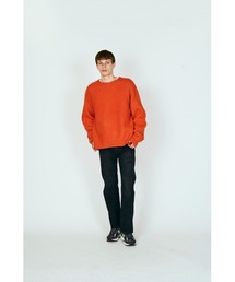 TOWNCRAFT | TOWNCRAFT / タウンクラフト MOHAIR SHAGGY CREW SWEATER モヘア シャギークルーネックセーター(ニット/セーター)