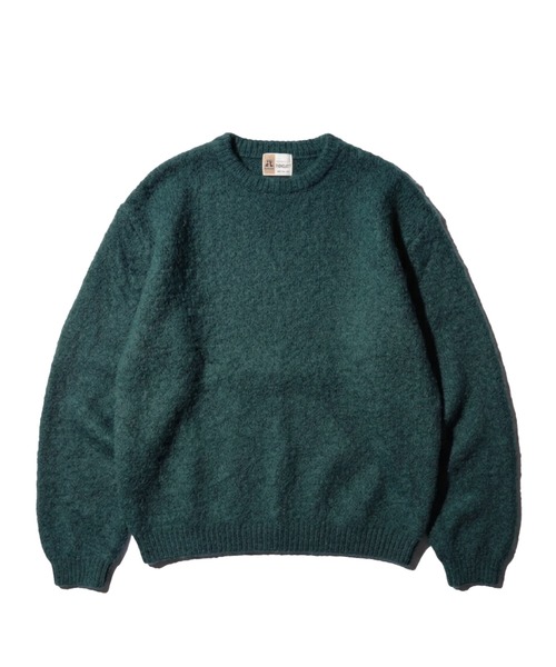 TOWNCRAFT(タウンクラフト)の「TOWNCRAFT / タウンクラフト MOHAIR SHAGGY CREW SWEATER モヘア シャギークルーネックセーター(ニット/セーター・メンズ・オリーブ/グレー/ブラウン/イエロー/ブラック/レッド/グリーン・SMALL/MEDIUM/LARGE)」の6枚目の写真