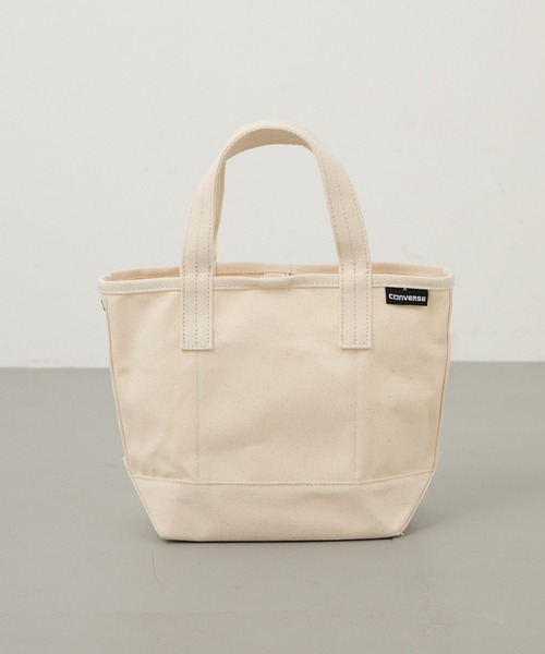 CONVERSE(コンバース)の「【CONVERSE】CV AS CANVAS TOTE BAG S(トートバッグ・レディース・ベージュ/ネイビー/ブラック/グレー/ブラウン/オフホワイト/レッド/カーキ・FREE)」の22枚目の写真