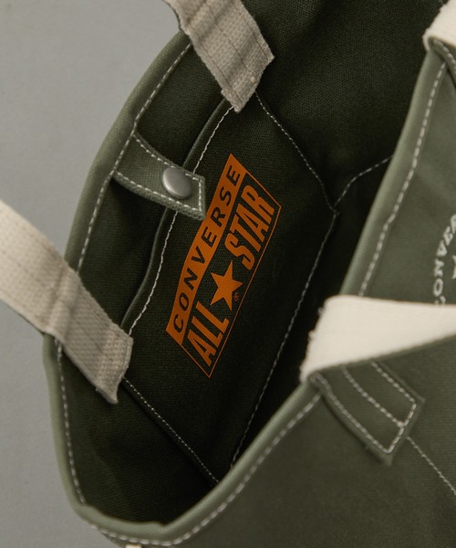 CONVERSE(コンバース)の「【CONVERSE】CV AS CANVAS TOTE BAG S(トートバッグ・レディース・ベージュ/ネイビー/ブラック/グレー/ブラウン/オフホワイト/レッド/カーキ・FREE)」の19枚目の写真