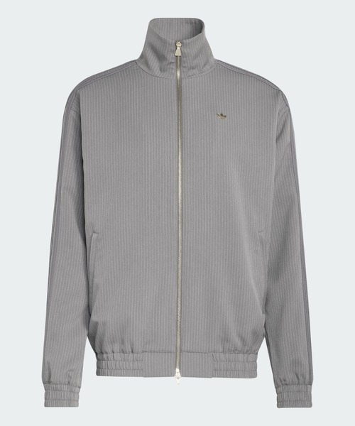 adidas(アディダス)の「ファイヤーバード ルーズ ピンストライプ トラックトップ / ジャージ / トラックジャケット / アディダスオリジナルス adidas Originals(ジャージ・メンズ・グレー・X-SMALL/X-LARGE/SMALL/MEDIUM/LARGE/3XL/XX-LARGE)」の6枚目の写真