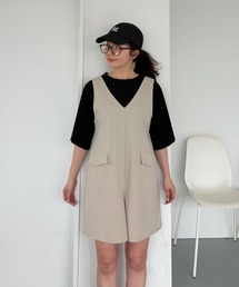 二の腕カバーワイドスリーブTシャツ