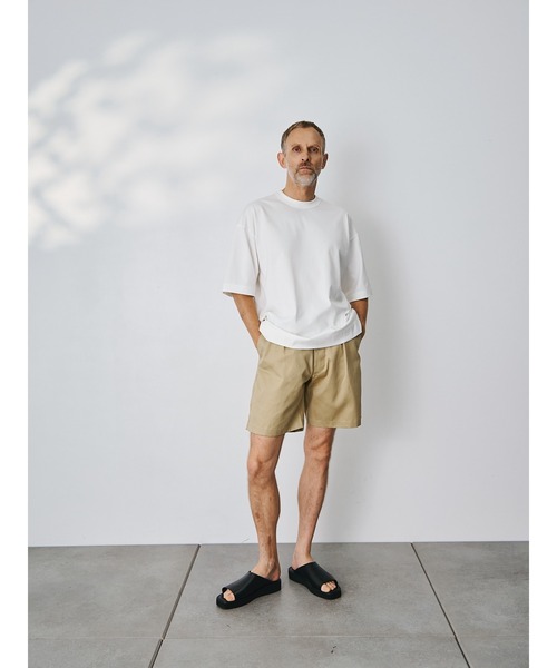 THE TOKYO(ザトウキョウ)の「【TANAKA / タナカ】THE KHAKI SHORTS - KHAKI(その他パンツ・メンズ・カーキ・S)」の2枚目の写真