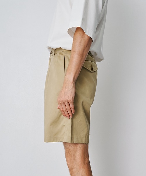 THE TOKYO(ザトウキョウ)の「【TANAKA / タナカ】THE KHAKI SHORTS - KHAKI(その他パンツ・メンズ・カーキ・S)」の4枚目の写真