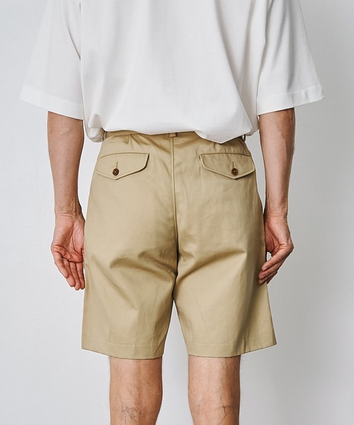 THE TOKYO(ザトウキョウ)の「【TANAKA / タナカ】THE KHAKI SHORTS - KHAKI(その他パンツ・メンズ・カーキ・S)」の5枚目の写真