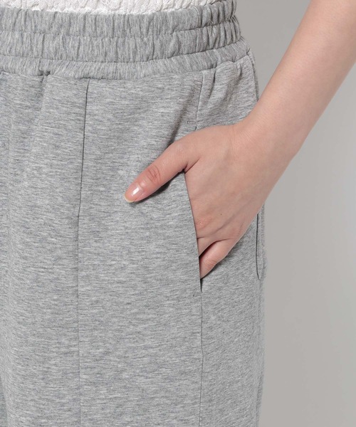 mysty woman(ミスティウーマン)の「ウエストレースレイヤースウェットパンツ 1077979(スウェットパンツ・レディース・アイボリー/グレー・FREE)」の16枚目の写真