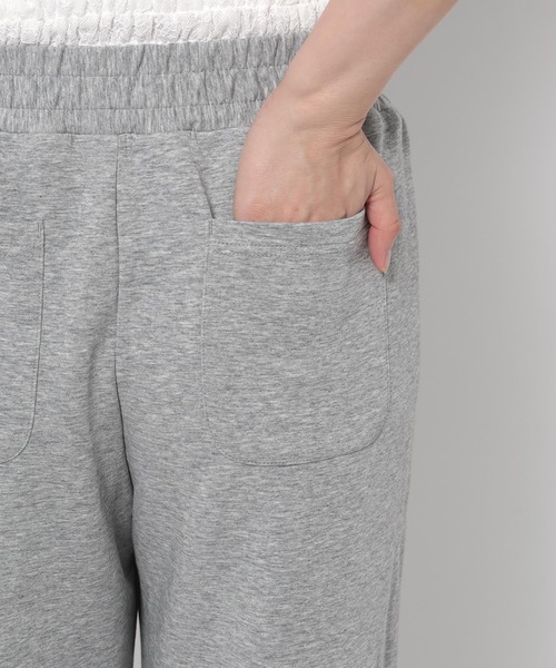 mysty woman(ミスティウーマン)の「ウエストレースレイヤースウェットパンツ 1077979(スウェットパンツ・レディース・アイボリー/グレー・FREE)」の20枚目の写真