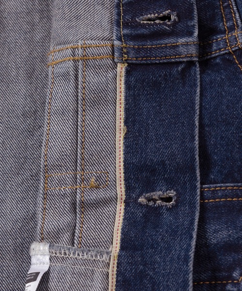 Levi's(リーバイス)の「【74】【Levi’s/リーバイス】TYPE 2 TRUCKER 14.7oz コットン100% デニムジャケット/セカンド/ハンドポケット付/Gジャン/アメカジ/ヴィンテージ/ユニセックス(デニムジャケット・メンズ・ダークインディゴブルー・S/M/L/XL)」の10枚目の写真