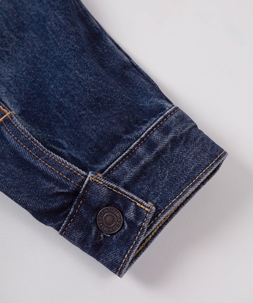 Levi's(リーバイス)の「【74】【Levi’s/リーバイス】TYPE 2 TRUCKER 14.7oz コットン100% デニムジャケット/セカンド/ハンドポケット付/Gジャン/アメカジ/ヴィンテージ/ユニセックス(デニムジャケット・メンズ・ダークインディゴブルー・S/M/L/XL)」の14枚目の写真