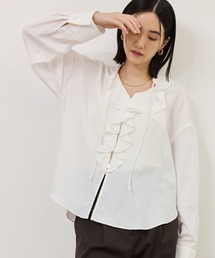 【WEB限定】ラッフルブラウス