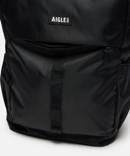 AIGLE(エーグル)の「URBAN MOBILITY 撥水 リサイクルナイロンバックパック 26L(バックパック/リュック・レディース・ダークベージュ/ブラック・FREE)」の15枚目の写真