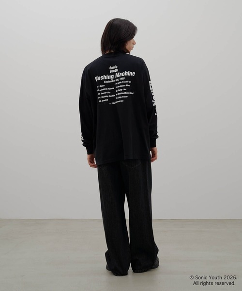 LOWRYS FARM(ローリーズファーム)の「【LFM(U)】SONICYOUTH/プリントTシャツロングスリーブ 1076076(Tシャツ/カットソー・メンズ・アイボリー/ブラック/ベビーピンク/ホワイト・LARGE/MEDIUM)」の16枚目の写真