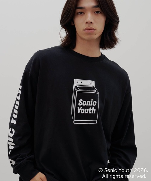 LOWRYS FARM(ローリーズファーム)の「【LFM(U)】SONICYOUTH/プリントTシャツロングスリーブ 1076076(Tシャツ/カットソー・メンズ・アイボリー/ブラック/ベビーピンク/ホワイト・LARGE/MEDIUM)」の19枚目の写真