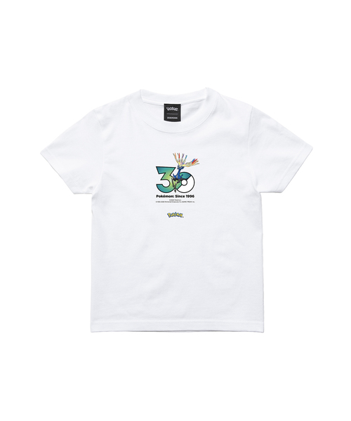 ZOZOSPOT(ゾゾスポット)の「Pokemon 30th Anniversary 1025 T-shirt 「ゼルネアス」(Tシャツ/カットソー・レディース・ホワイト・SMALL/MEDIUM/LARGE/X-LARGE/XX-LARGE/XXX-LARGE/100cm/110cm/120cm/130cm/140cm/150cm/160cm)」の2枚目の写真