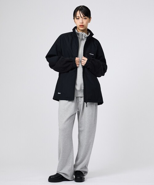+phenix(プラスフェニックス)の「【+phenix / プラスフェニックス】CVC SWEAT WIDE PANTS / CVCスウェットワイドパンツ(スウェットパンツ・メンズ・ブラック/グレー・M/L)」の5枚目の写真