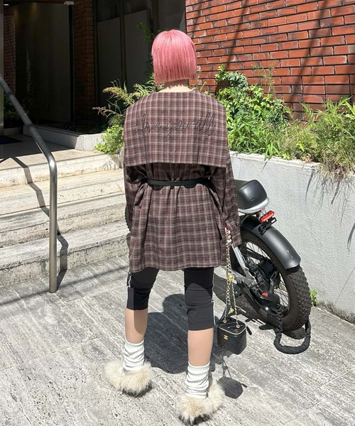 Alley Tokyo(アリートーキョー)の「もさもさファーパンプス(パンプス・レディース・ピンク/オフホワイト/サックスブルー・MEDIUM/LARGE)」の8枚目の写真