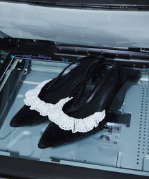 ANDRESD(�A���h���X�h)�̃t�����G�b�W�V���[�Y / FRILL EDGE SHOES(�p���v�X)