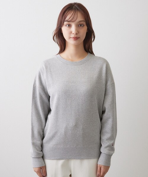 DRESSTERIOR（ドレステリア）の「ラメ裏毛 プルオーバー（Tシャツ/カットソー・レディース・ベージュ/グレー・34/38/36）」の12枚目の写真