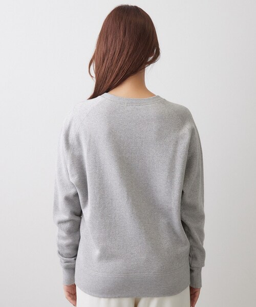 DRESSTERIOR（ドレステリア）の「ラメ裏毛 プルオーバー（Tシャツ/カットソー・レディース・ベージュ/グレー・34/38/36）」の14枚目の写真