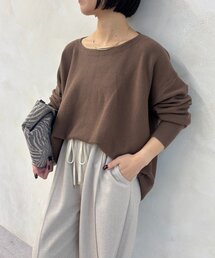 バックドレープニット