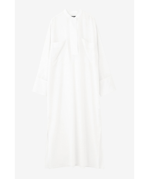 YLEVE(イレーヴ)の「YLEVE / WOOL ACETATE VOILE TUNIC OP(ワンピース・レディース・ホワイト・1/0)」の4枚目の写真