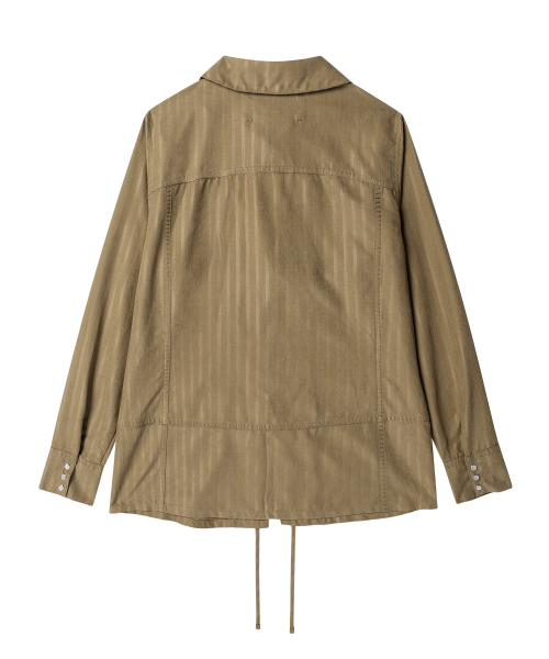 THEVINYLHOUSE(ザバイニルハウス)の「WESTERN TIED SUEDE SHIRTS(W) BROWN(シャツ/ブラウス・レディース・その他・FREE)」の8枚目の写真