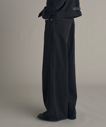 VICTIM（ヴィクティム）の「VICTIM ヴィクティム / OW WIDE DENIM PANTS ワンウォッシュワイドデニムパンツ / VTM-25-P-103-01（デニムパンツ）」