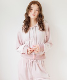 Dita（ディータ）の「パールシャギーパーカー×パンツ上下セット（Tシャツ/カットソー）」