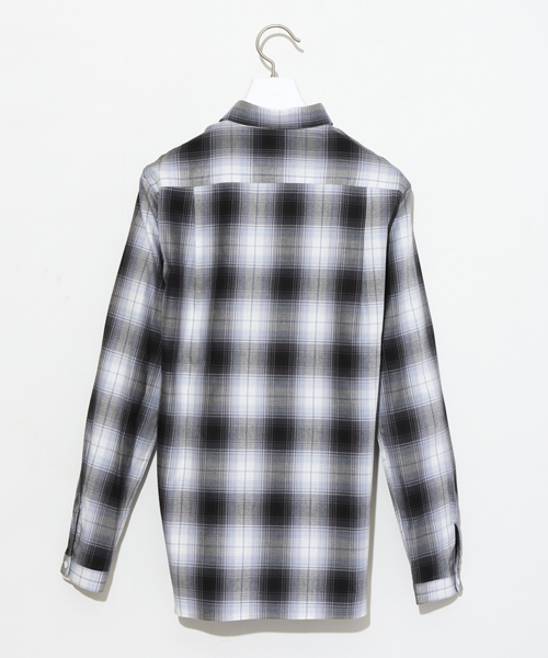 美品◆【STUDIOSステュディオス】◆チェックトップス◆ブラウス STUDIOUS（ステュディオス）の「STUDIOUS テンセルオンブレーチェック
