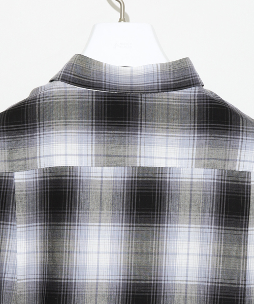 美品◆【STUDIOSステュディオス】◆チェックトップス◆ブラウス STUDIOUS（ステュディオス）の「STUDIOUS テンセルオンブレーチェック