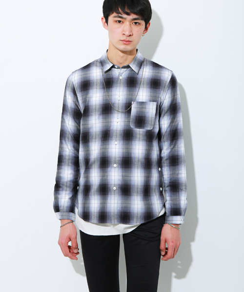 美品◆【STUDIOSステュディオス】◆チェックトップス◆ブラウス セール】チェックフリルブラウス（シャツ/ブラウス）｜studio CLIP