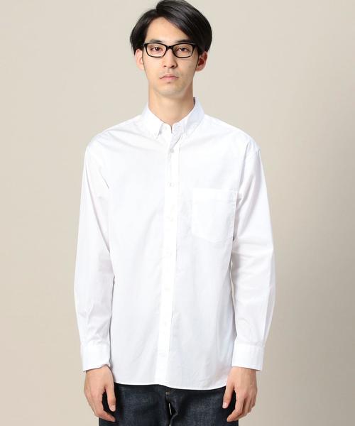 BEAUTY&YOUTH UNITED ARROWS(ビューティーアンドユースユナイテッドアローズ)の「BY ホワイト ボタンダウン シャツ◆(シャツ/ブラウス・メンズ・ホワイト・LARGE/MEDIUM/SMALL/X-LARGE)」の3枚目の写真