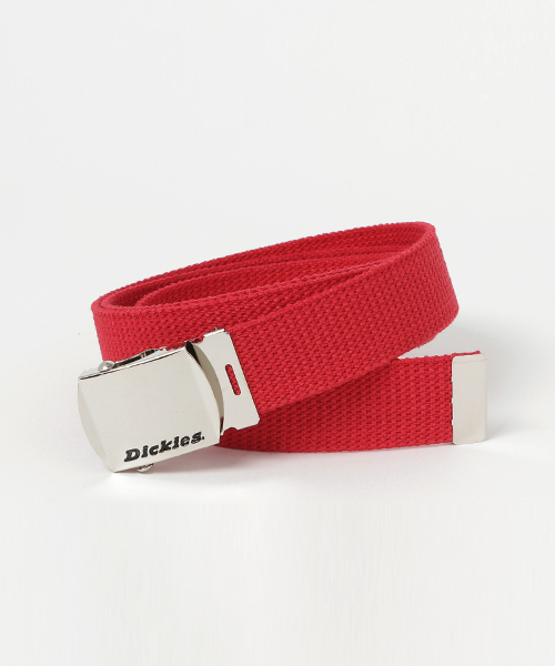 Dickies（ディッキーズ）の「【DICKIES/ディッキーズ】ストリートスタイルのワンポイントにマストアイテム 無地 ロング丈 シンプル ガチャベルト GIベルト（ベルト・メンズ・ホワイト/ベージュ系その他/ブラック系その他/ネイビー/ベージュ/ブラック/カーキ/アーミー/レッド/イエロー・FREE）」の10枚目の写真