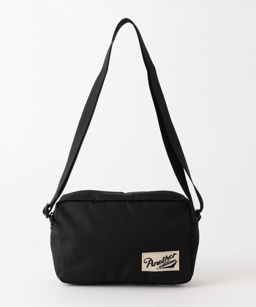 Another Edition（アナザーエディション）の「シンプルポシェット/AEBC C/N PST◆（ショルダーバッグ・レディース・ブラック/ベージュ/オレンジ・FREE）」の2枚目の写真