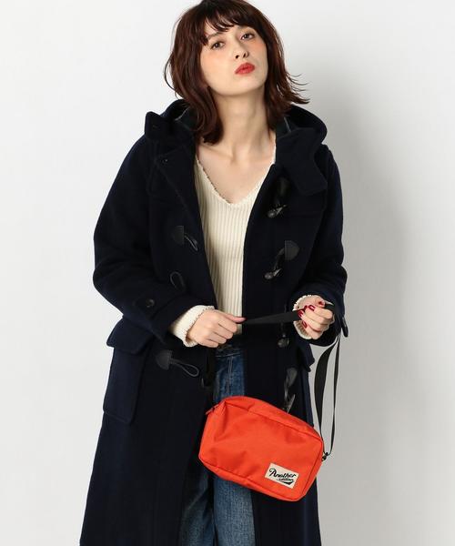 Another Edition（アナザーエディション）の「シンプルポシェット/AEBC C/N PST◆（ショルダーバッグ・レディース・ブラック/ベージュ/オレンジ・FREE）」の12枚目の写真