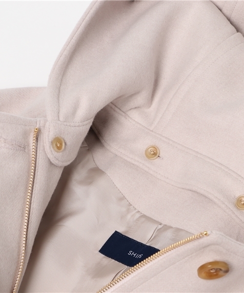 SHIPS（シップス）の「HAMILTONラムウールフードコート（その他アウター・レディース・キャメル/ピンク/ネイビー・36/38）」の13枚目の写真
