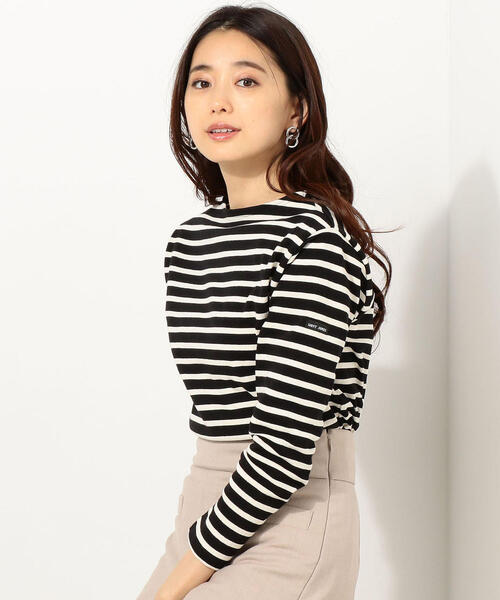 Jewel Changes（ジュエルチェンジズ）の「SAINT JAMES（セントジェームス） OUESSANT ボーダー / ウエッソン（Tシャツ/カットソー・レディース・ブラック/ライトブルー/ネイビー/その他1/ブラウン/グレー/レッド/ホワイト/ダークグレー/ベージュ/その他2・LARGE/X-SMALL）」の10枚目の写真