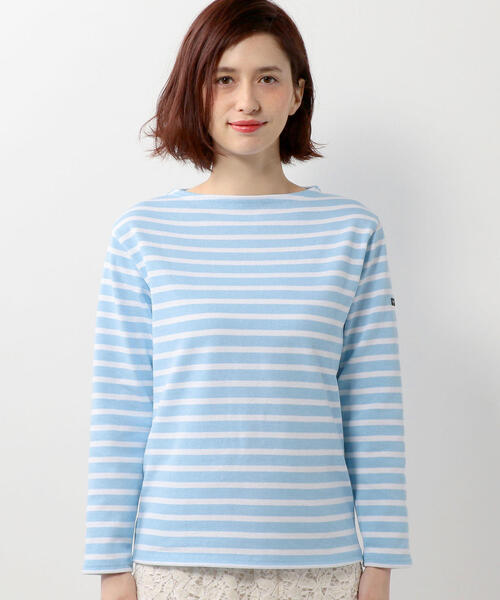 Jewel Changes（ジュエルチェンジズ）の「SAINT JAMES（セントジェームス） OUESSANT ボーダー / ウエッソン（Tシャツ/カットソー・レディース・ブラック/ライトブルー/ネイビー/その他1/ブラウン/グレー/レッド/ホワイト/ダークグレー/ベージュ/その他2・LARGE/X-SMALL）」の13枚目の写真