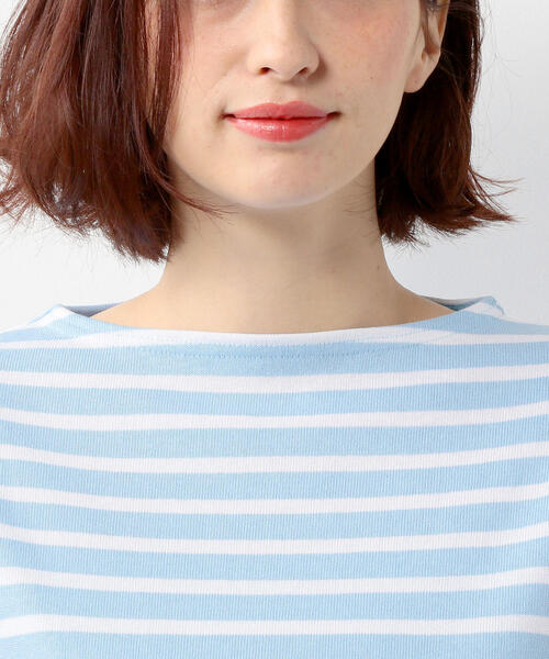 Jewel Changes（ジュエルチェンジズ）の「SAINT JAMES（セントジェームス） OUESSANT ボーダー / ウエッソン（Tシャツ/カットソー・レディース・ブラック/ライトブルー/ネイビー/その他1/ブラウン/グレー/レッド/ホワイト/ダークグレー/ベージュ/その他2・LARGE/X-SMALL）」の16枚目の写真