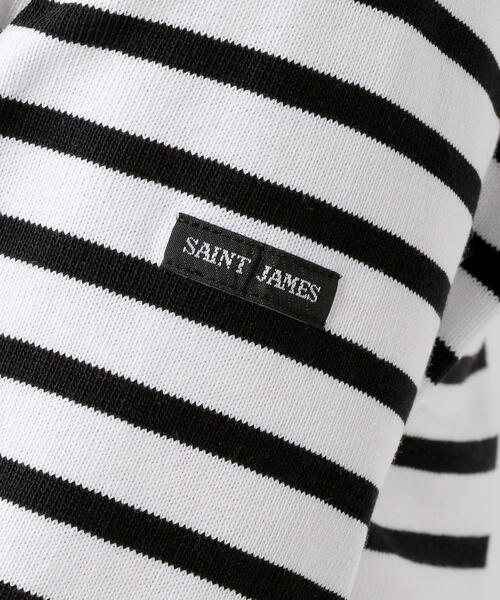 Jewel Changes（ジュエルチェンジズ）の「SAINT JAMES（セントジェームス） OUESSANT ボーダー / ウエッソン（Tシャツ/カットソー・レディース・ブラック/ライトブルー/ネイビー/その他1/ブラウン/グレー/レッド/ホワイト/ダークグレー/ベージュ/その他2・LARGE/X-SMALL）」の21枚目の写真