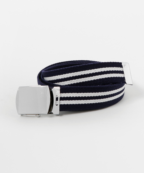 ADPOSION（アドポーション）の「【日本製】2ラインGIベルト（ベルト・メンズ・イエロー/ブラック/グリーン/ダークネイビー/レッド/ネイビー/ベージュ・FREE）」の5枚目の写真