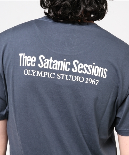 HYSTERIC GLAMOUR（ヒステリックグラマー）の「THE ROLLING STONES/OLYMPIC STUDIOS’67プリントTシャツ（Tシャツ/カットソー・メンズ・ホワイト/ネイビー/ブラック・LARGE/SMALL/MEDIUM）」の7枚目の写真