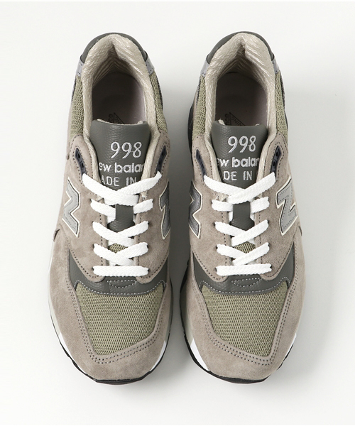 EU,US NEW BALANCE（イーユーユーエスニューバランス）の「newbalance998スニーカー（スニーカー・レディース・グレー・37/36/38）」の6枚目の写真