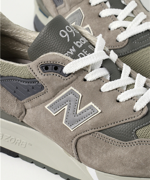 EU,US NEW BALANCE（イーユーユーエスニューバランス）の「newbalance998スニーカー（スニーカー・レディース・グレー・37/36/38）」の8枚目の写真