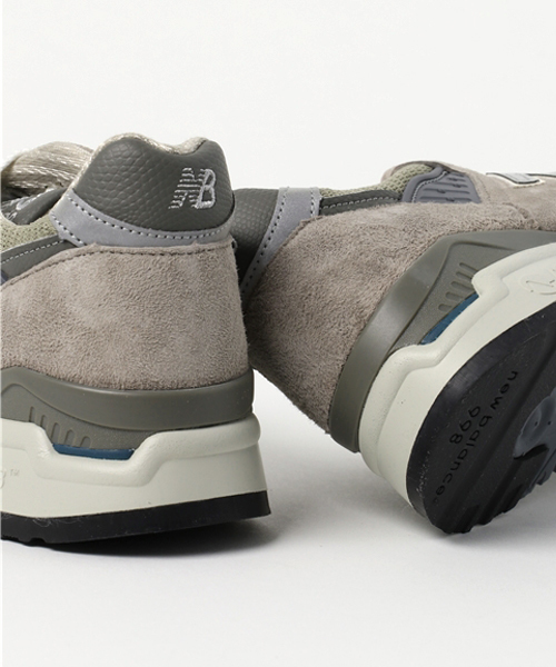 EU,US NEW BALANCE（イーユーユーエスニューバランス）の「newbalance998スニーカー（スニーカー・レディース・グレー・37/36/38）」の3枚目の写真