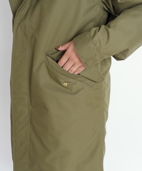 SHIPS(シップス)の「モッズコート◇(モッズコート・レディース・オリーブ/キャメル・36/38)」の12枚目の写真