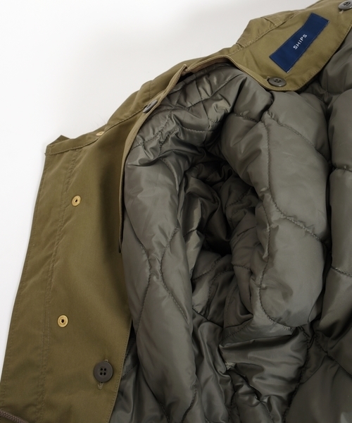 SHIPS(シップス)の「モッズコート◇(モッズコート・レディース・オリーブ/キャメル・36/38)」の7枚目の写真