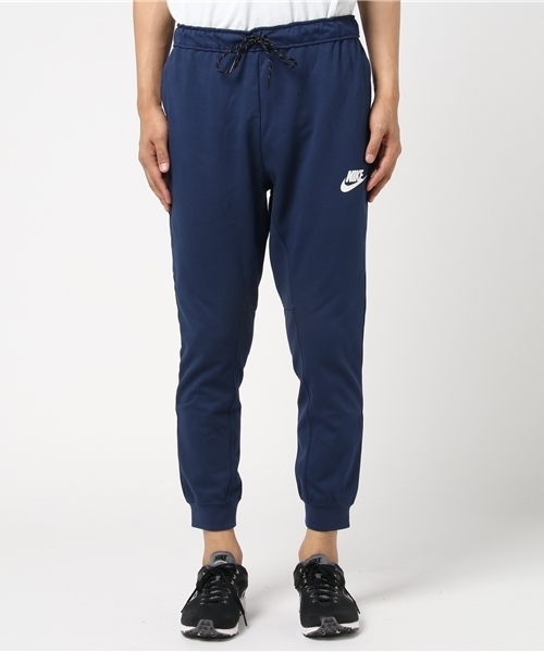 NIKE(ナイキ)の「スウェットロングパンツ AV15 ジョガー フリース 861747429(その他パンツ・メンズ・ブラック/ネイビー/グレー・3L/L/M/S/LL)」の1枚目の写真