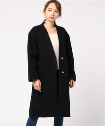 RIVE DROITE | ビーバーノーカラーコート(その他アウター)