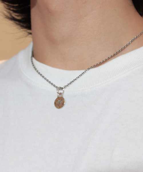VIVIFY(ビビファイ)の「ネックレス/コイン/アルファベット/A-I/チェーン(ネックレス・メンズ・A/B/C/D/E/F/G/H/I・FREE)」の14枚目の写真